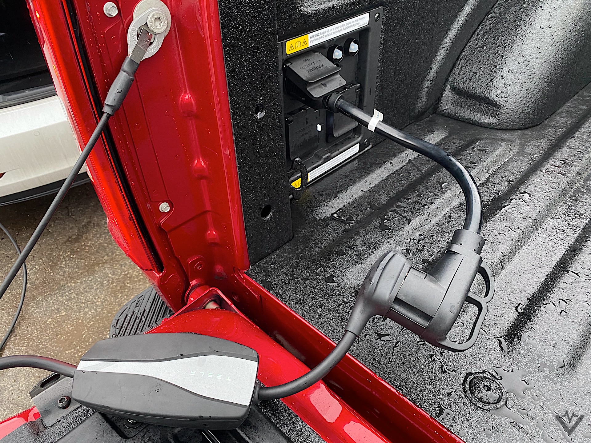 F 150 Pro Power Onboard charging Tesla Model 3 IMG 2361