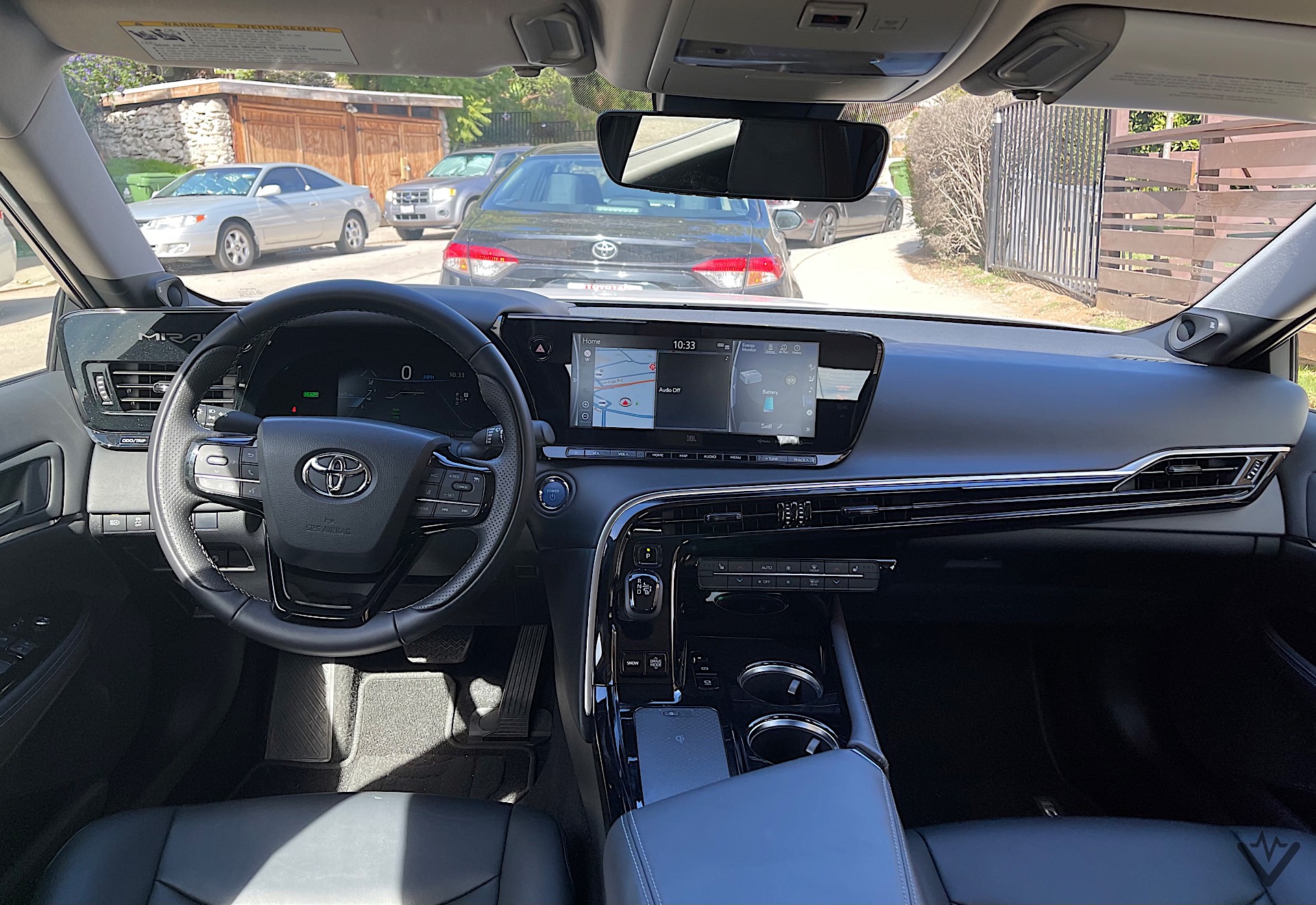 2021 Toyota Mirai XLE interior 05 1