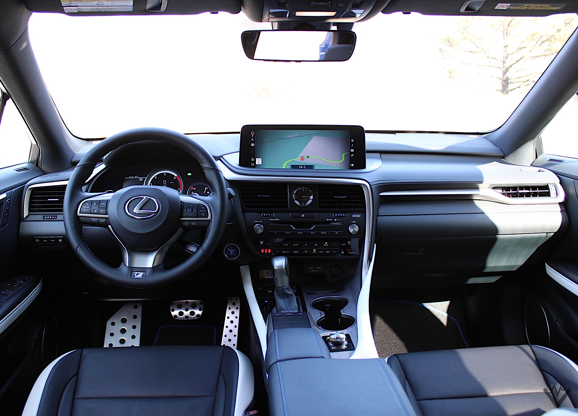 2021 Lexus RX 450h Black Line Edition interior 01 1