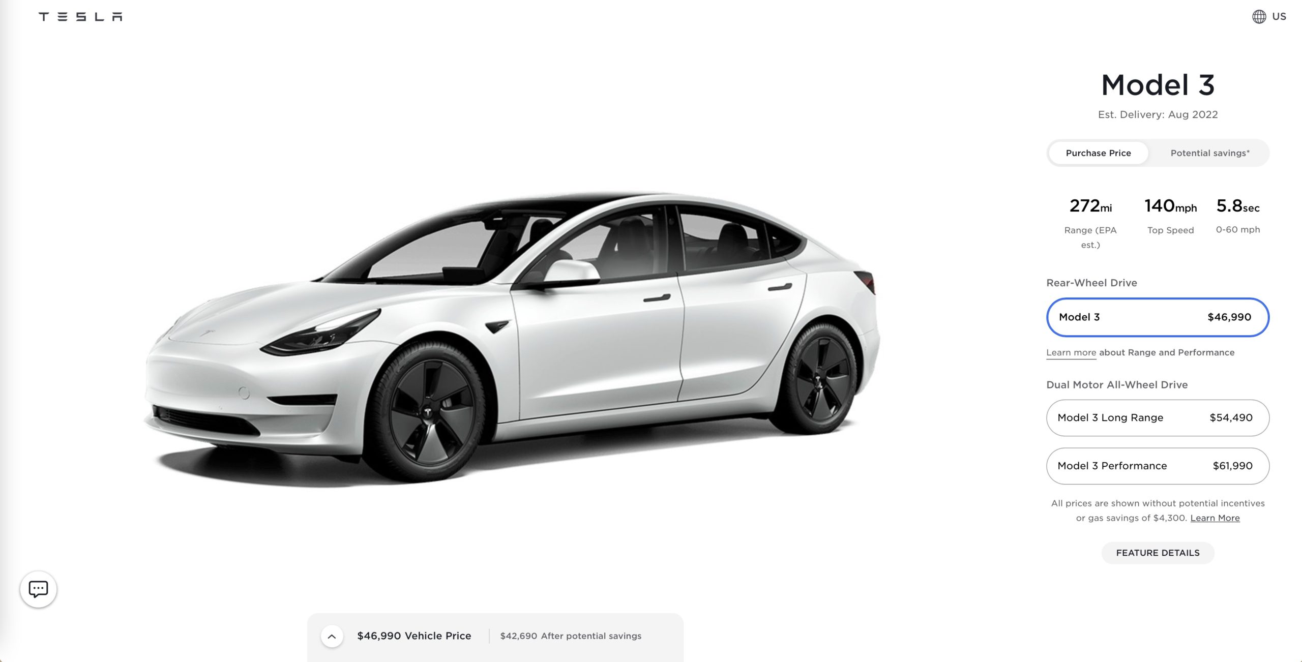 Design Your Model 3 Tesla