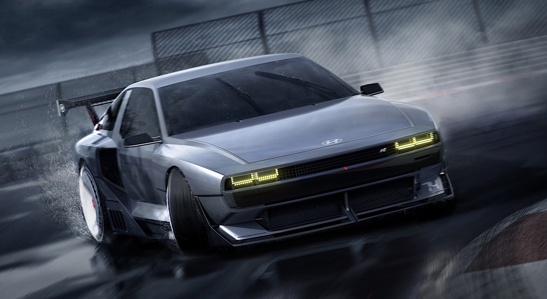 Hyundai’s N Vision 74 is a heritage throwback with advanced fuel cell